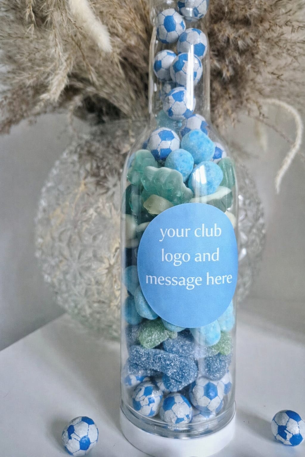 Manchester City Football Sweet Bottle