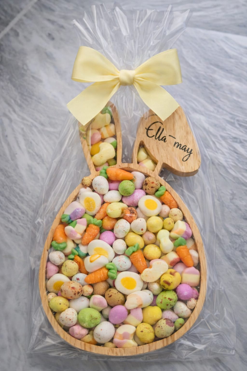 Personalised Easter Bunny Treat Board