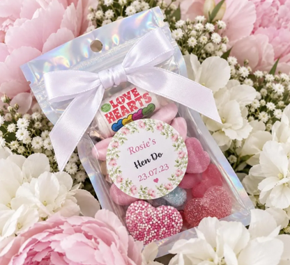 Personalised Hen Do Sweet Bags | Hen Party Favours