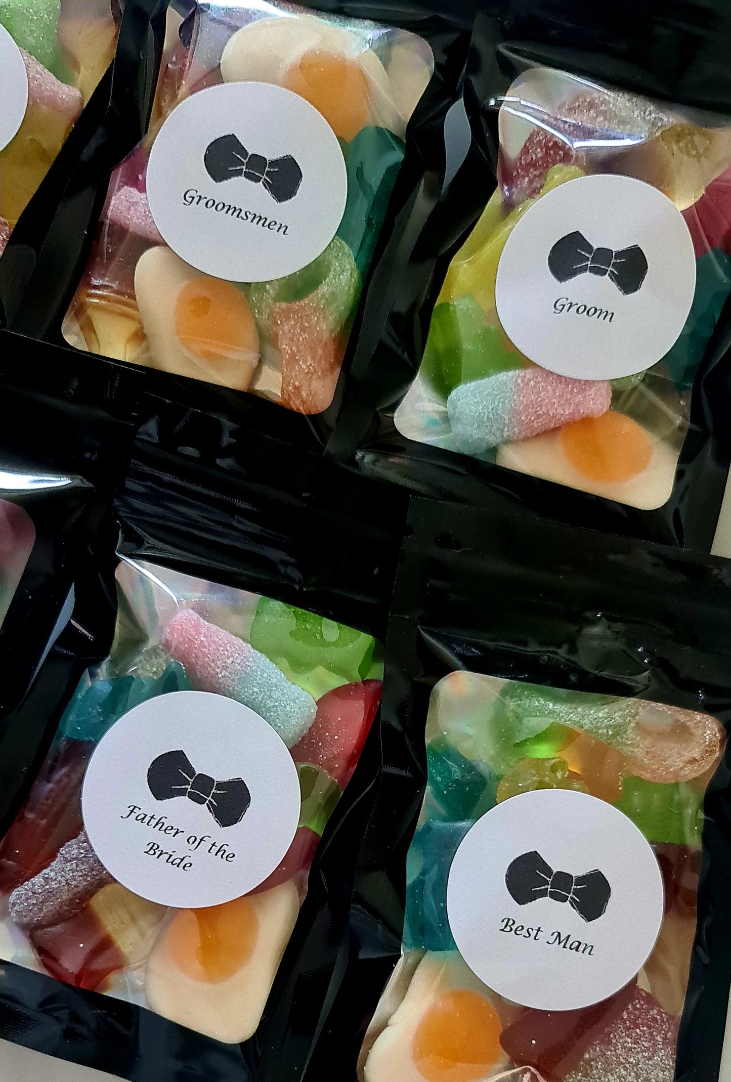 Personalized Stag Do Sweet Favors: Gummy & Fizzy Mix