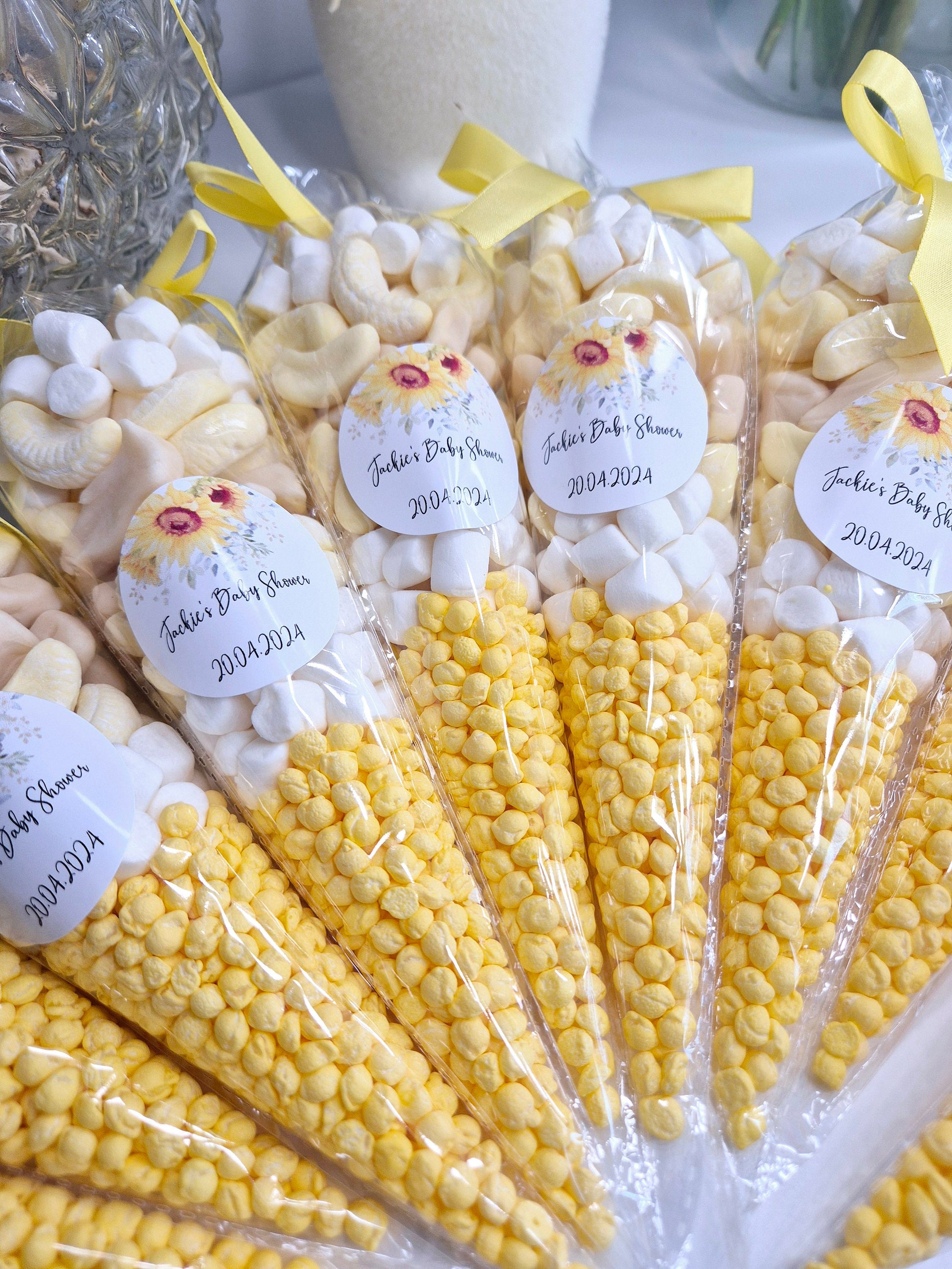 Baby Shower Sweet Cones: Gender Neutral Party Favors