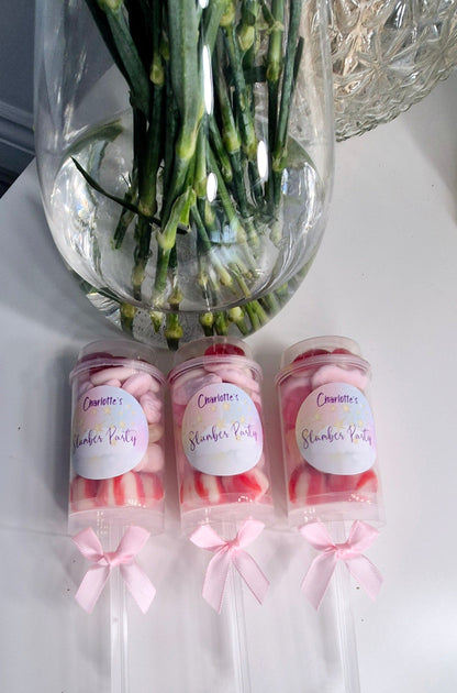 Personalized Sweet Push Pops: Party Favors