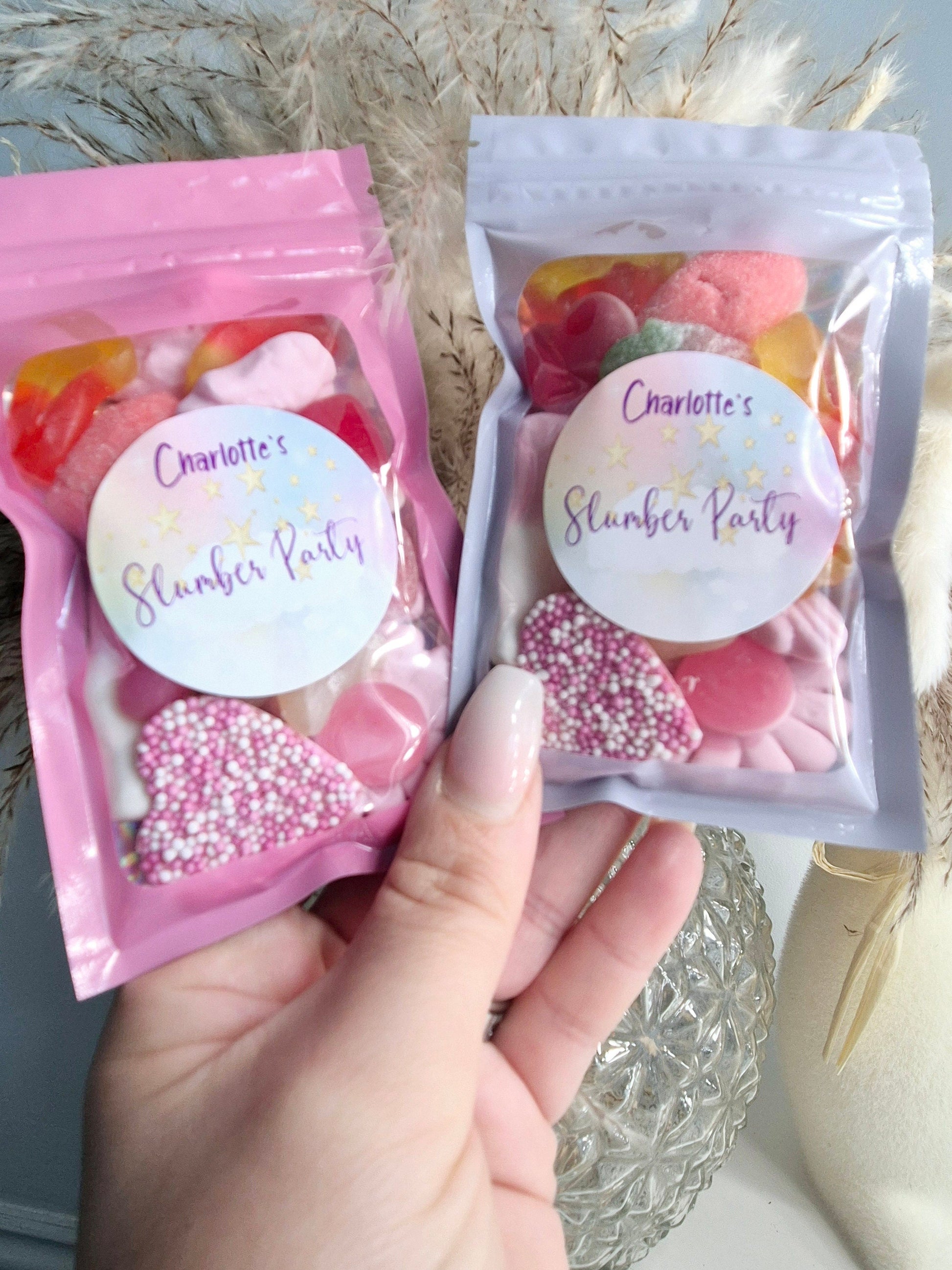 Gummy Candy Pouch: Personalized Party Favors