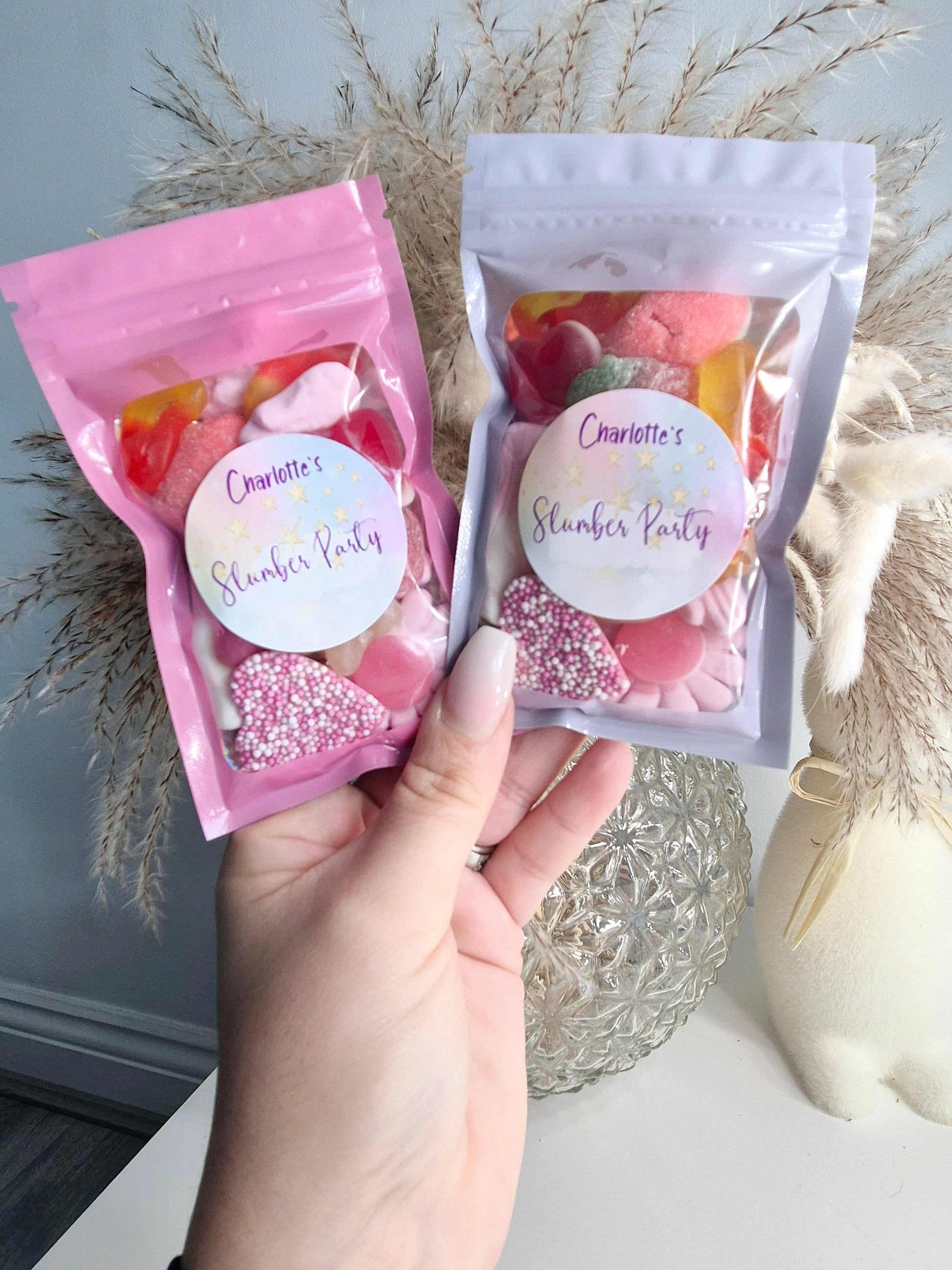 Gummy Candy Pouch: Personalized Party Favors