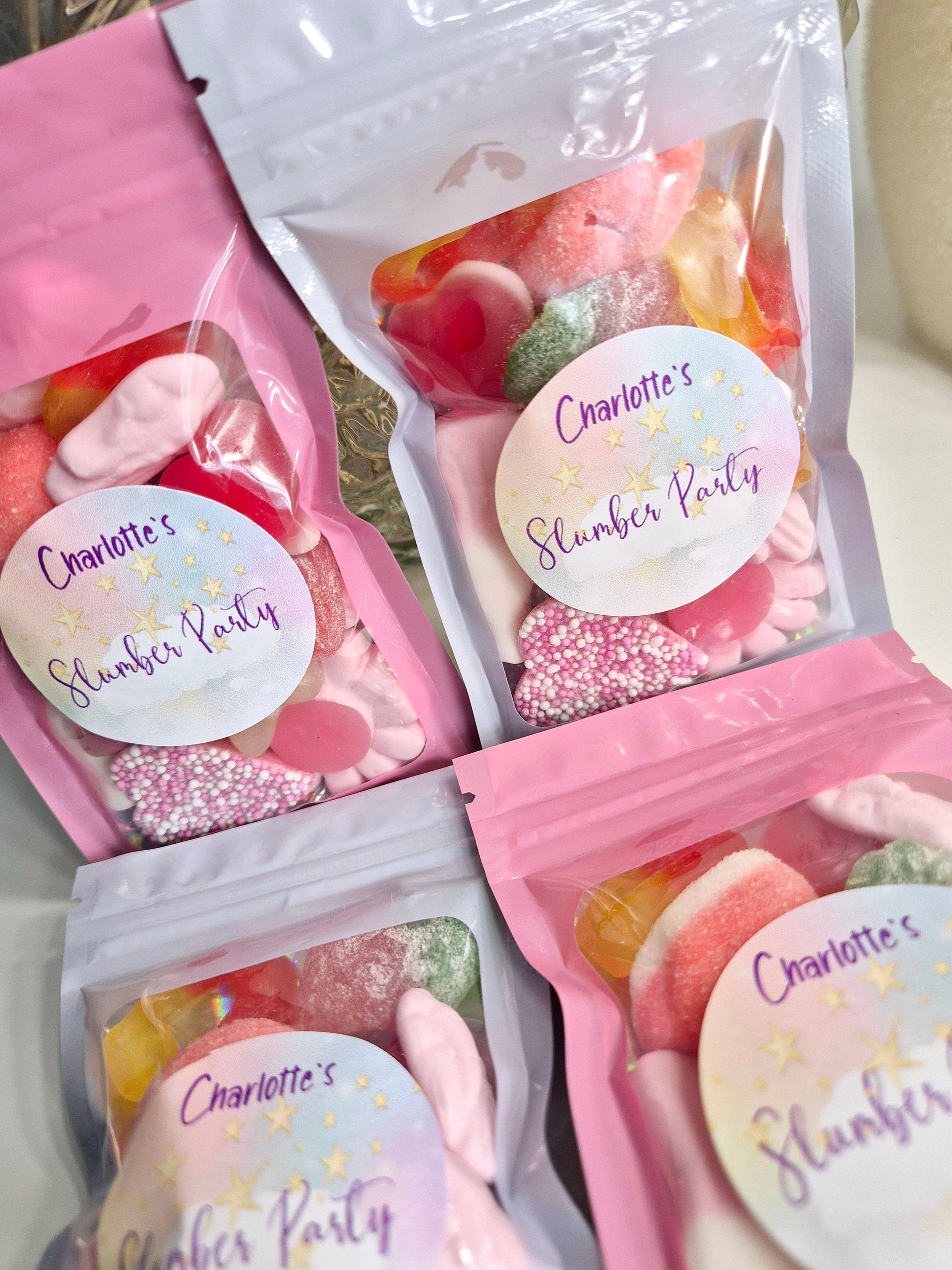 Gummy Candy Pouch: Personalized Party Favors