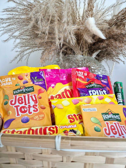 Variety Sweet Hamper: Birthday Thank You Gift with Card