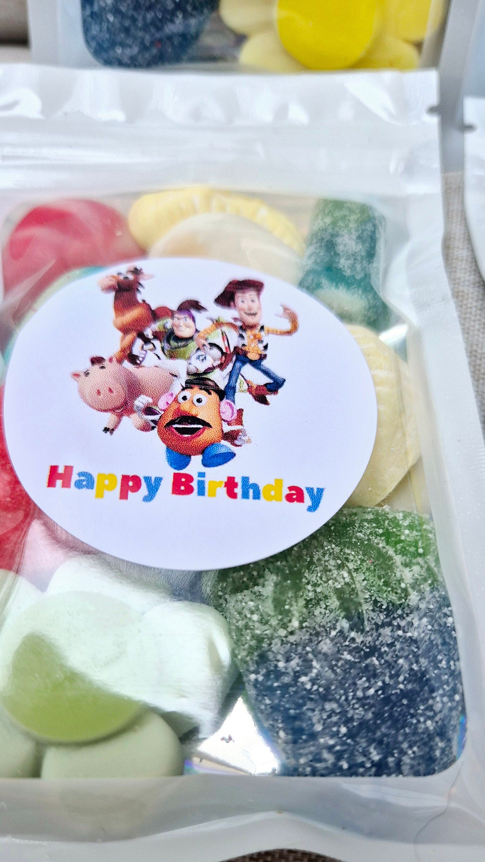 Toy Story Party Favor Bags: Birthday Sweet Treats