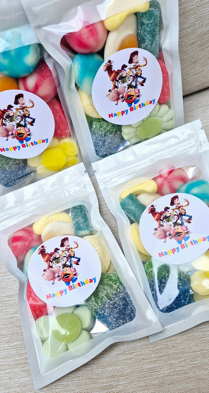 Toy Story Party Favor Bags: Birthday Sweet Treats