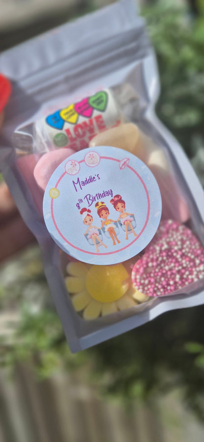 Pamper Party Sweet Treat Bags: Spa Birthday Favors