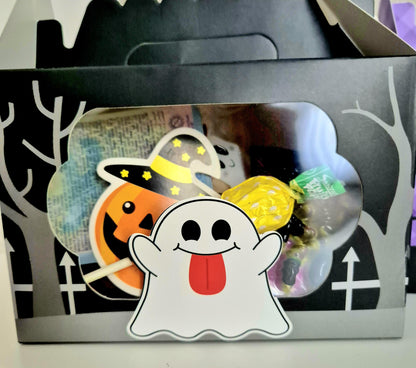 Halloween treat boxes