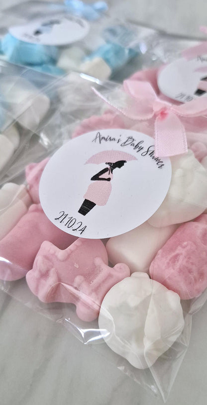 Personalized Baby Shower Sweet Favors: Themed Treats