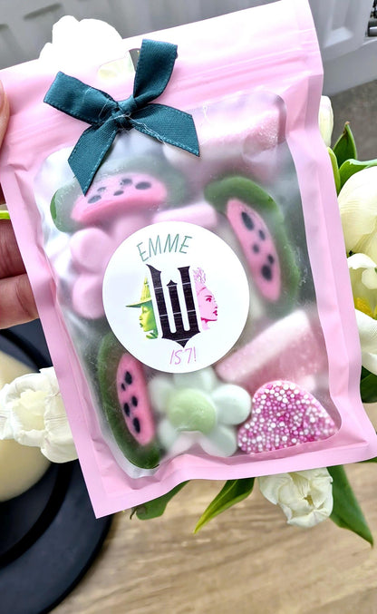 Wicked inspired - Large sweets pouches -party favours
