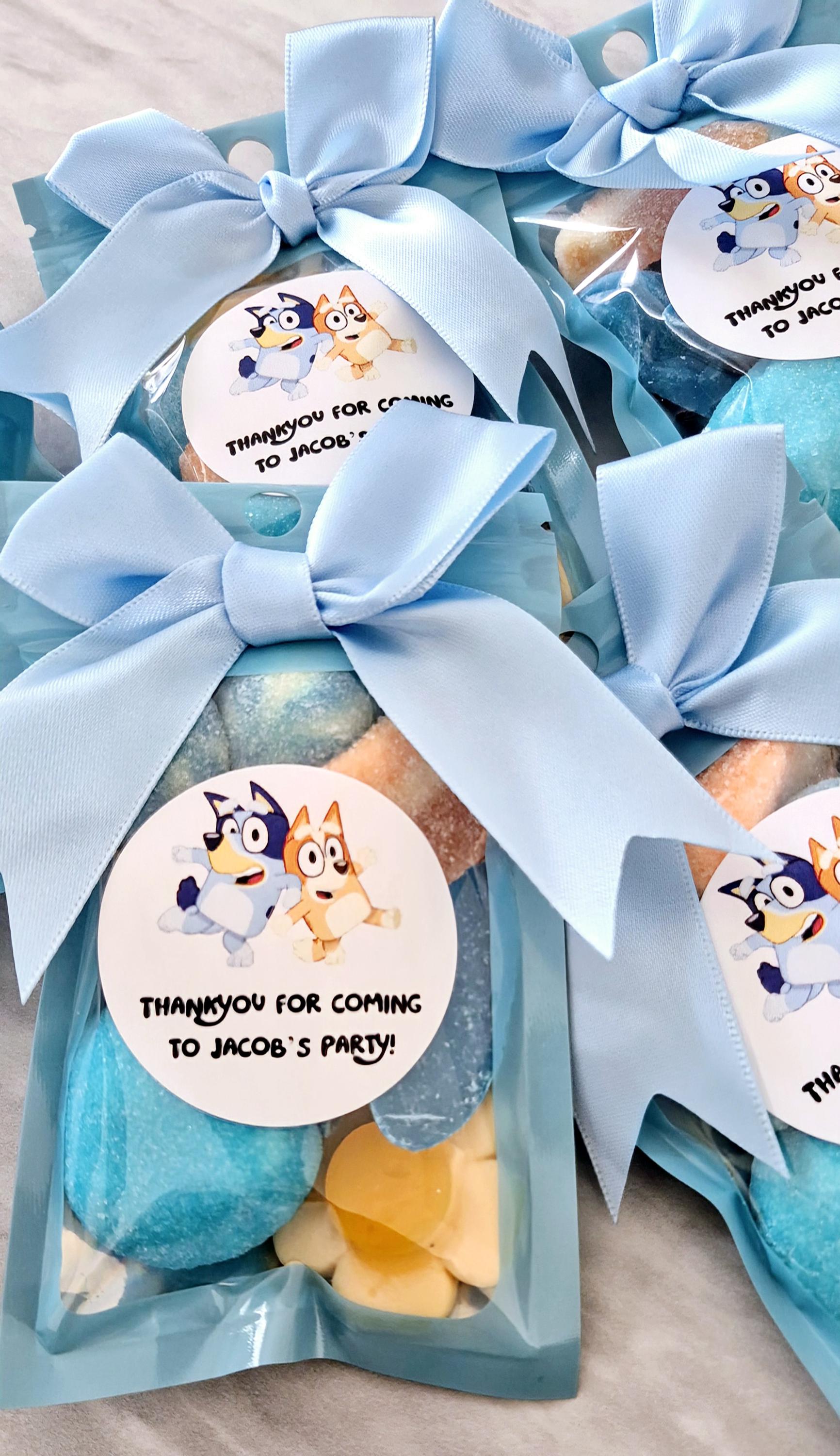 Personalized Bluey Sweet Pouch: Kids Party Favors