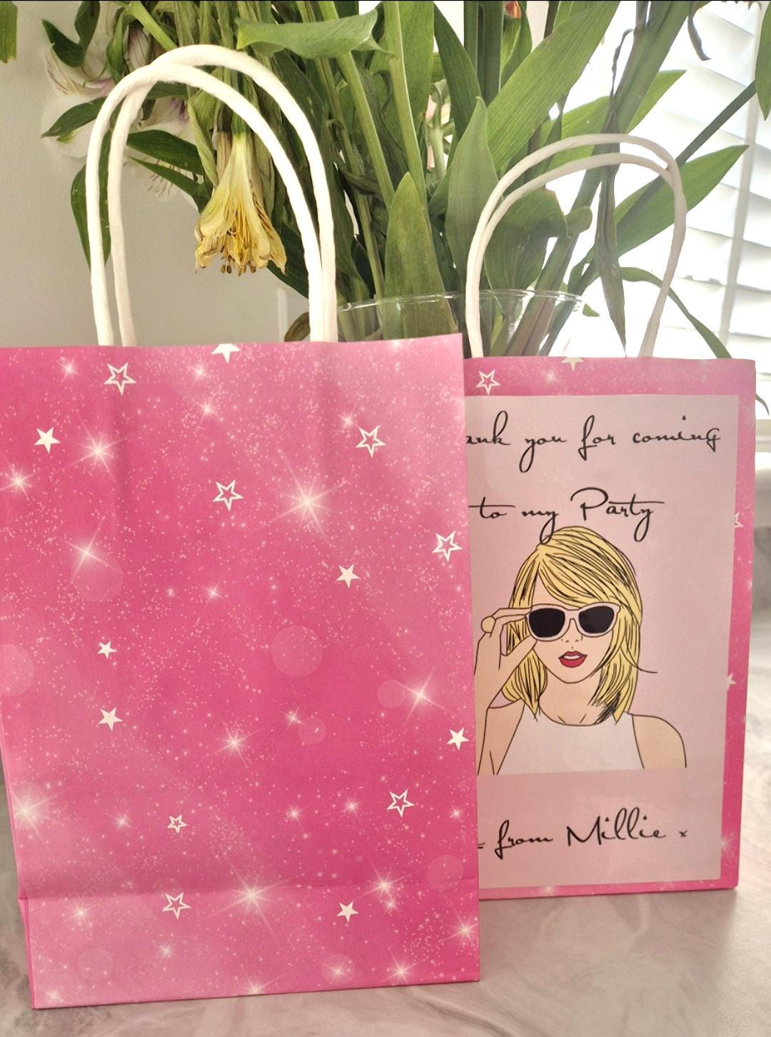 Personalized Swiftie Party Gift Bags