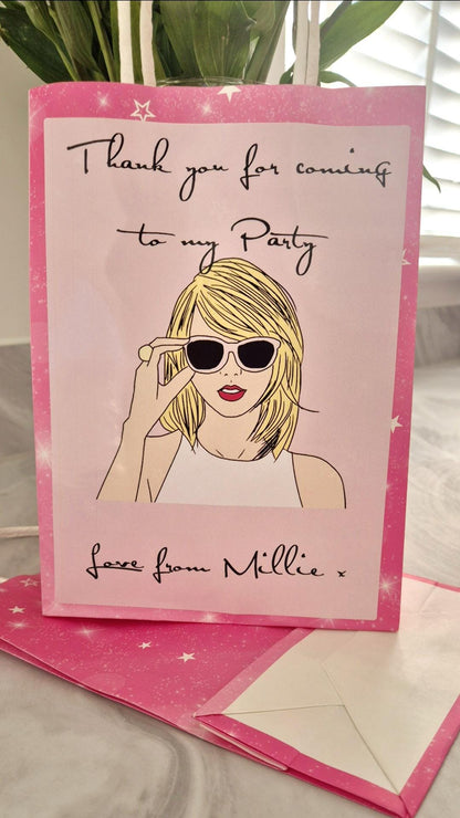 Personalized Swiftie Party Gift Bags
