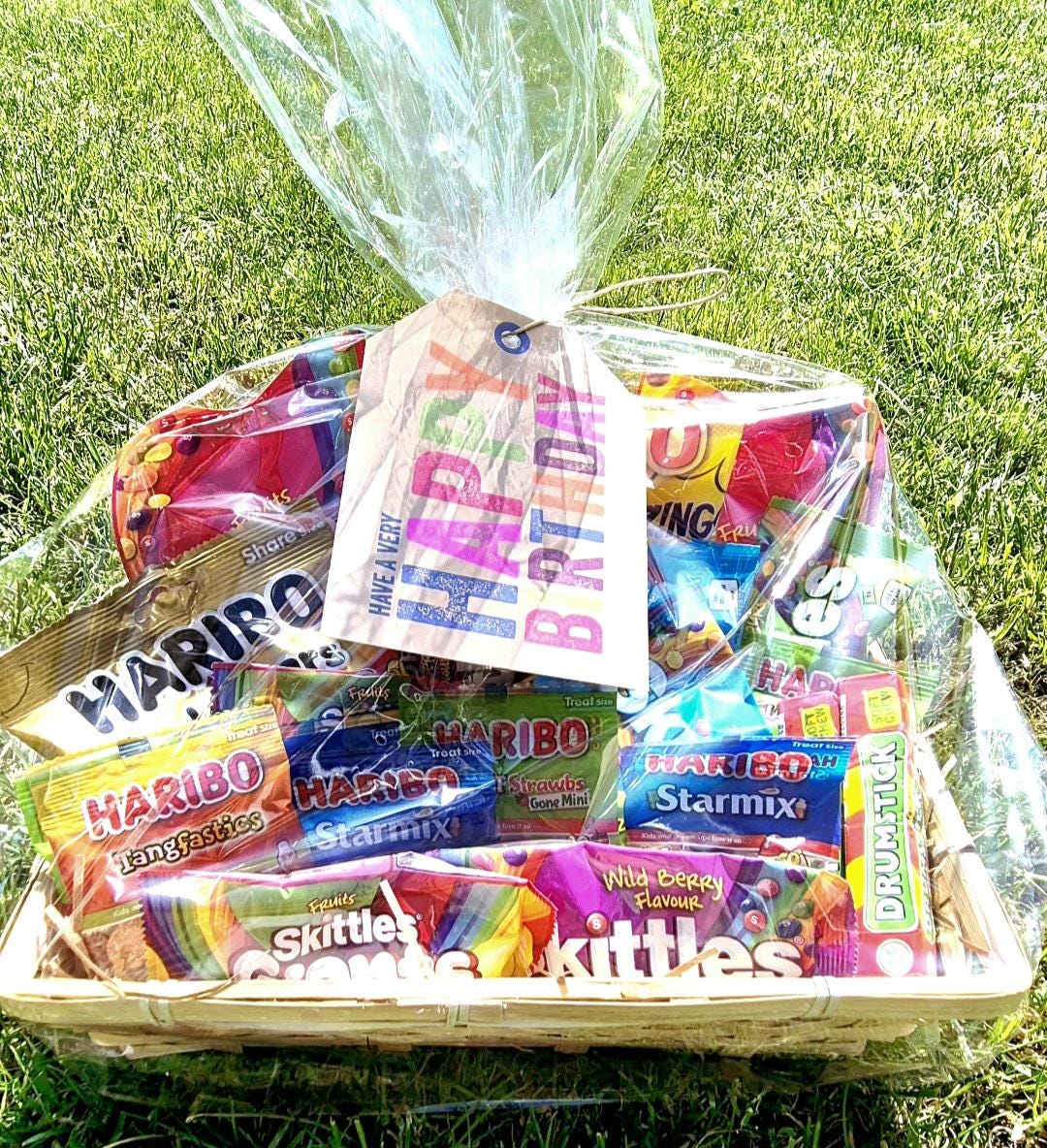 Large birthday sweet hamper- personalised gift