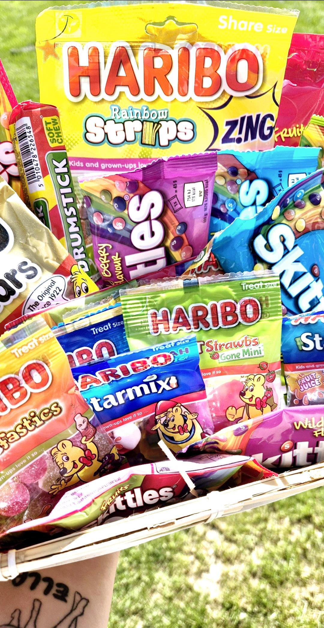 Large birthday sweet hamper- personalised gift