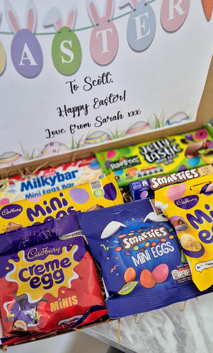 Letterbox Easter Gift| Letterbox Hamper| Chocolate| Easter for Kids | late Eggs| Easter Sweets| Treat box |