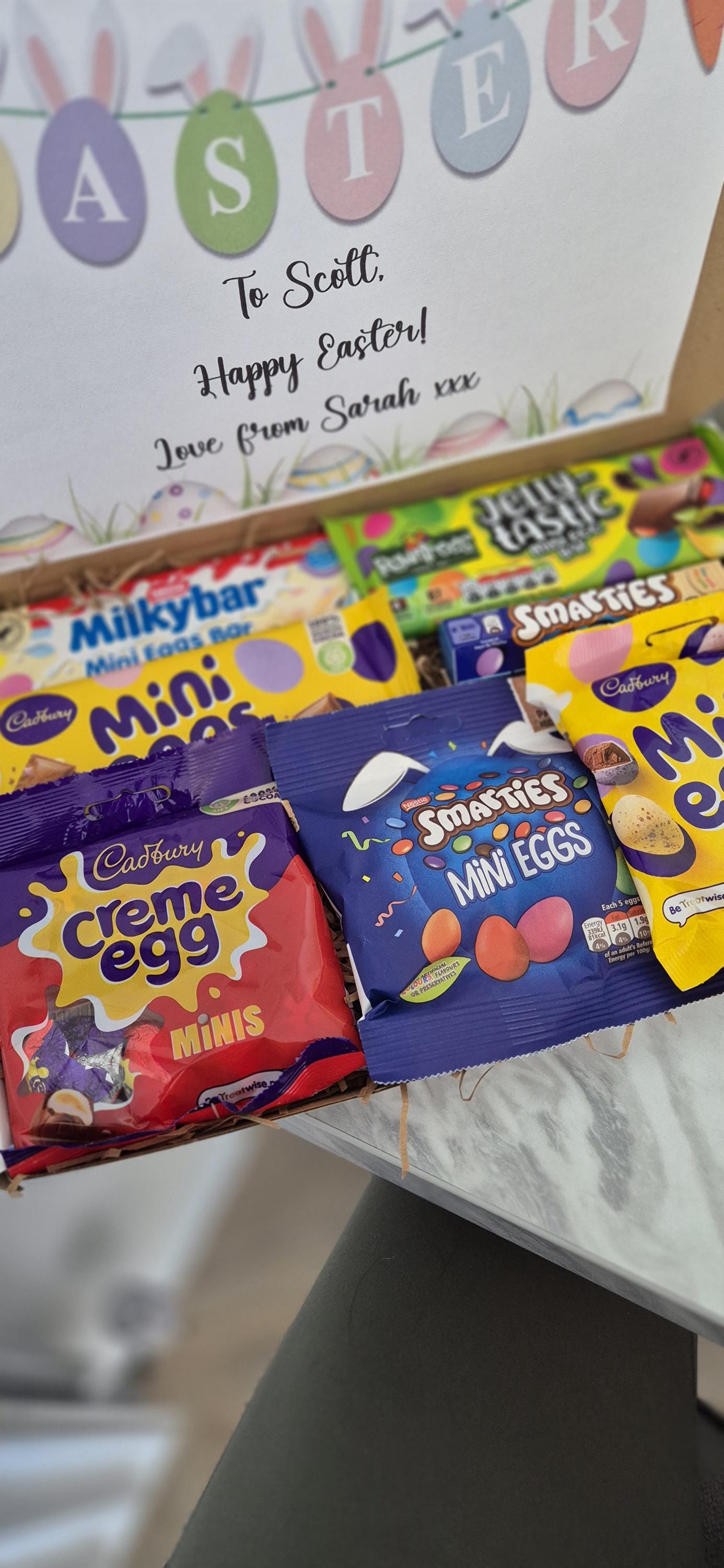 Letterbox Easter Gift| Letterbox Hamper| Chocolate| Easter for Kids | late Eggs| Easter Sweets| Treat box |