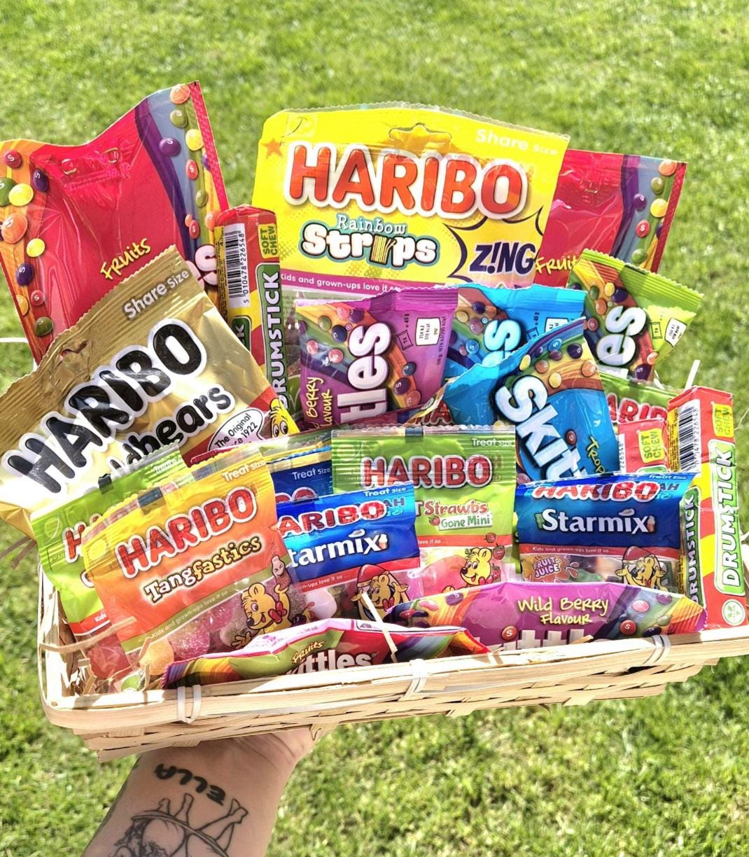 Large birthday sweet hamper- personalised gift