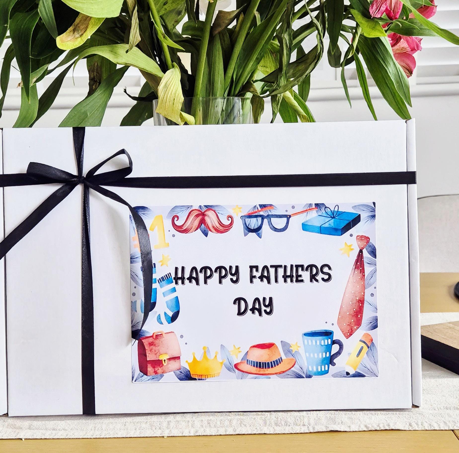 Happy fathers day letterbox gift- Letterbox gift - Chocolate letterbox gift