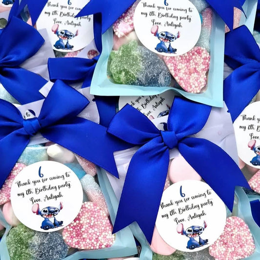 Stitch inspired sweet party favours pouches - Sweet pouches - Birthday favours