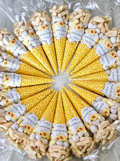 Baby Shower Sweet Cones: Gender Neutral Party Favors