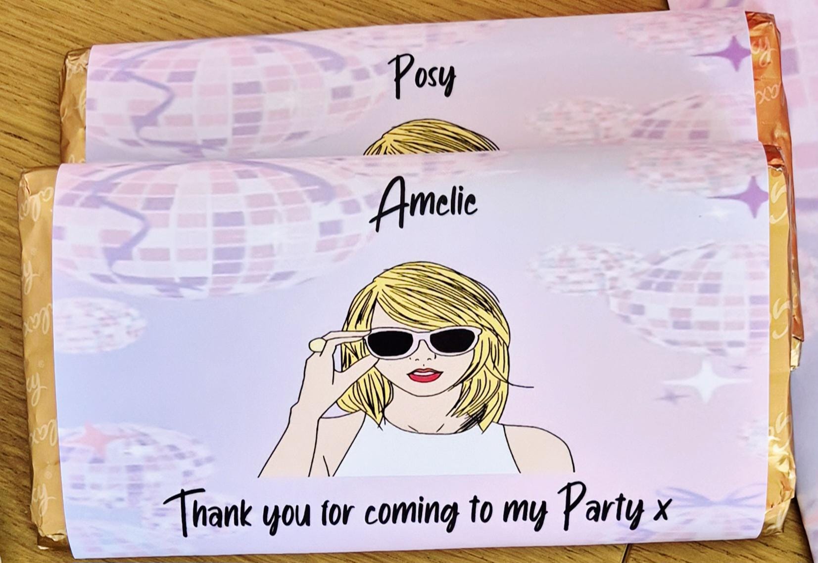 Personalised Swiftie chocolate bar - chocolate bar - Personalised gift