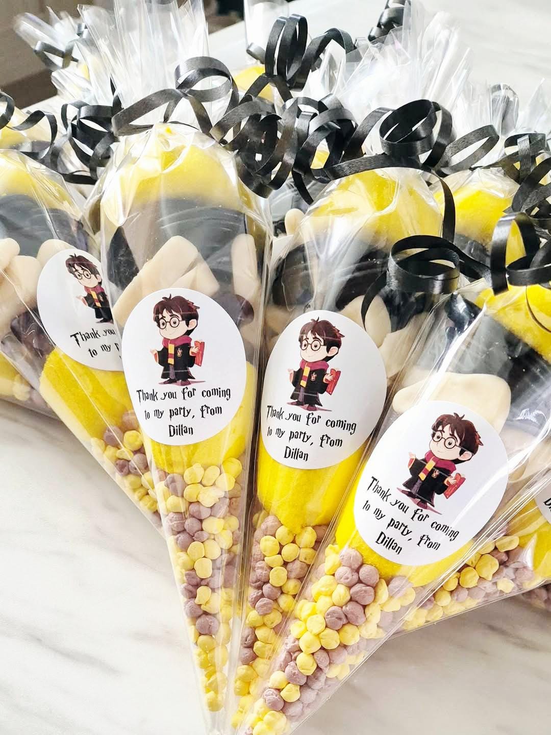 Wizard Inspired Sweet Cones: Magical Party Favors