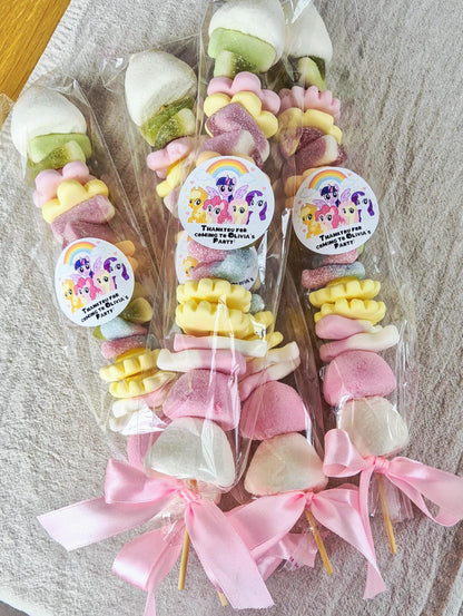 My Little Pony Sweet Kebabs: Party Favors, Marshmallow Gummies