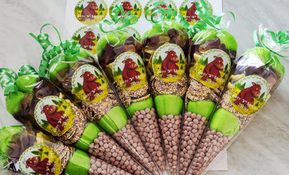 Gruffalo themed party cones - sweet cones - party - Gruffalo party