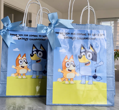 Bluey party bag - Personalised Bluey Party bag