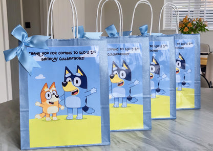 Bluey party bag - Personalised Bluey Party bag