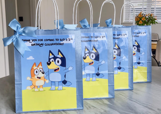 Bluey party bag - Personalised Bluey Party bag