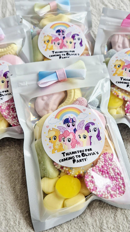 My-Little-Pony Inspired Sweet pouches- Party Favours - Birthday