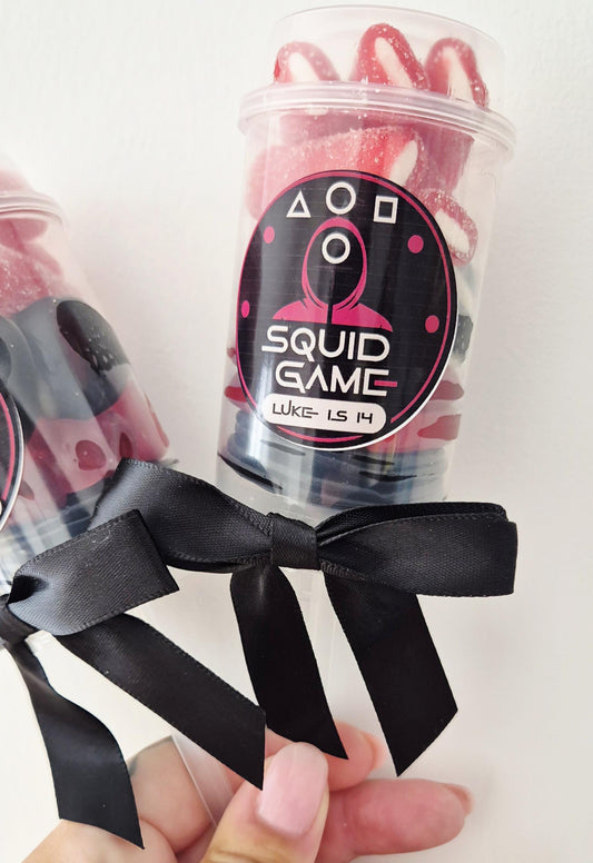 Squid game-themed push pops - squid-game theme - party favor