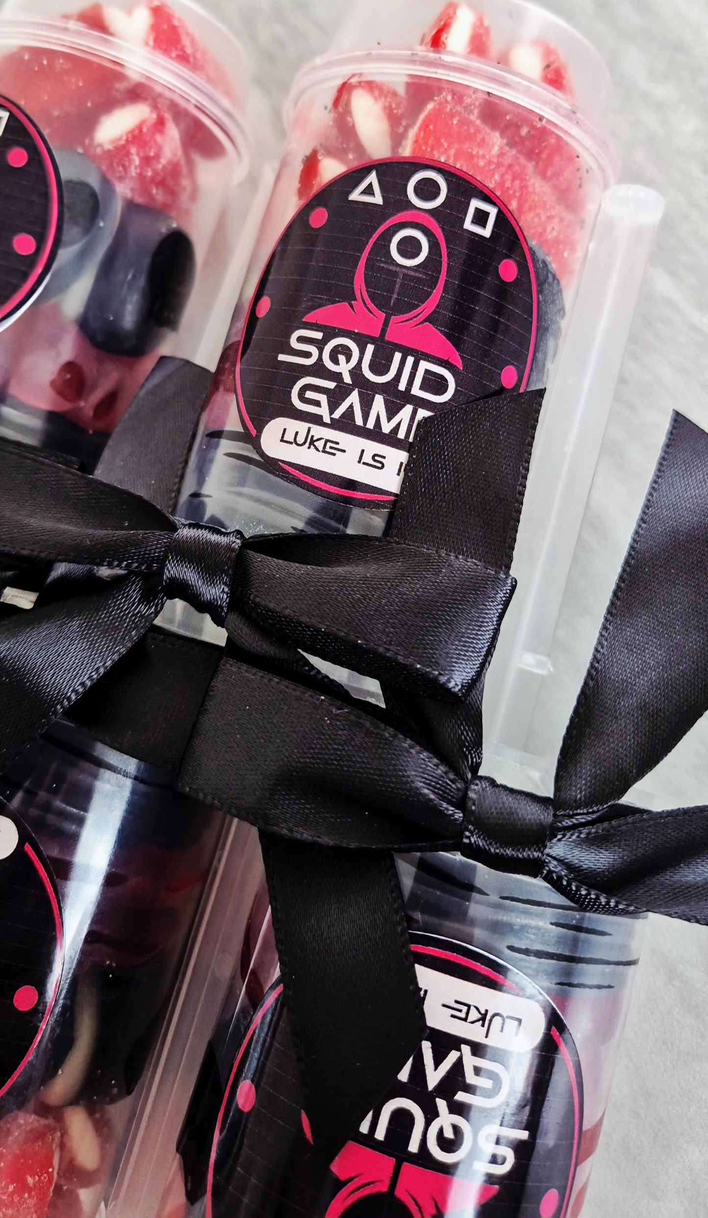 Squid game-themed push pops - squid-game theme - party favor