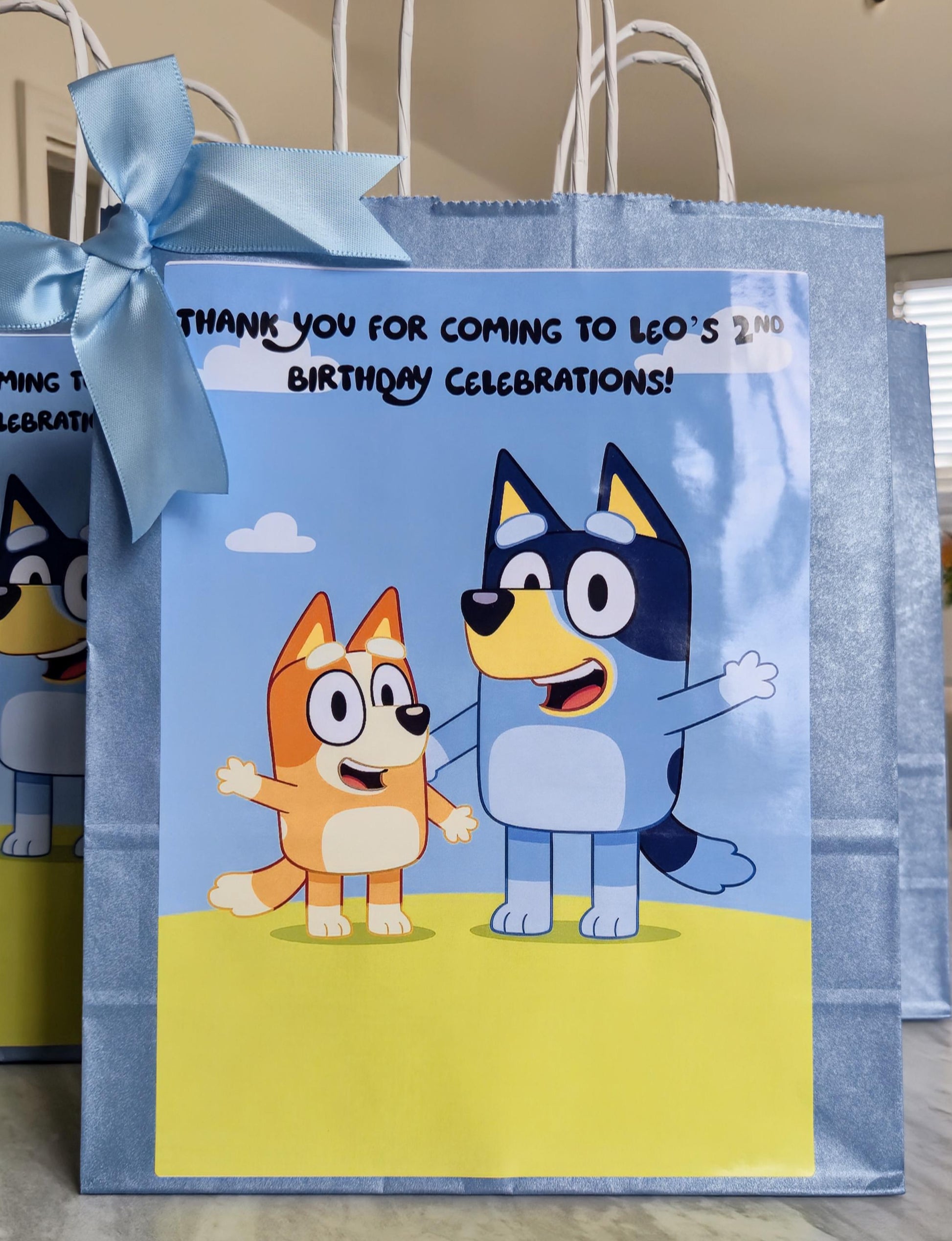 Bluey party bag - Personalised Bluey Party bag