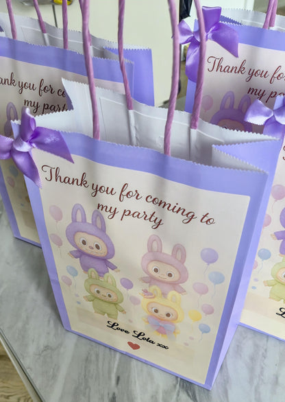 Labubu party bag - Personalised Labubu Party bag