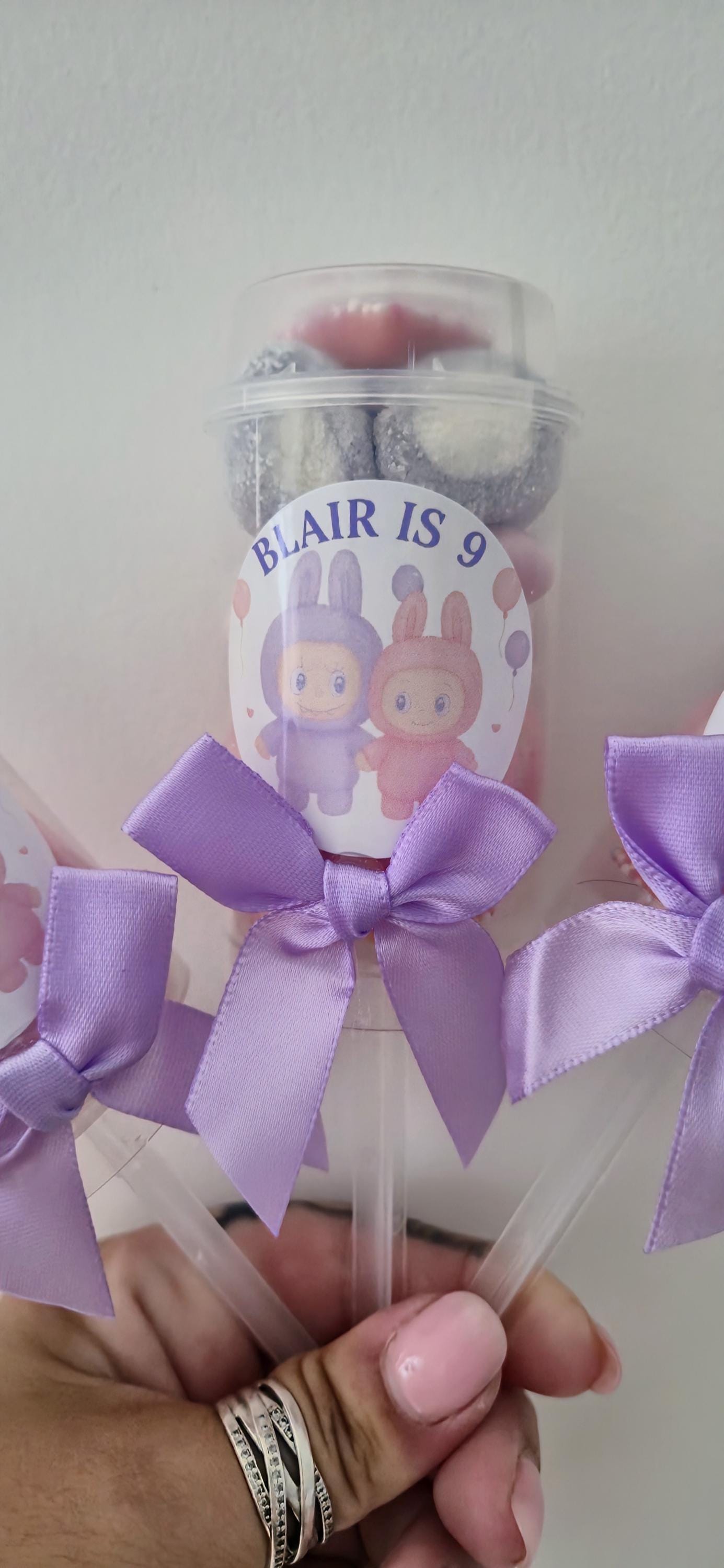 Labubu sweet push pop- Sweets- Party Favours-Labubu inspired - Labubu themed