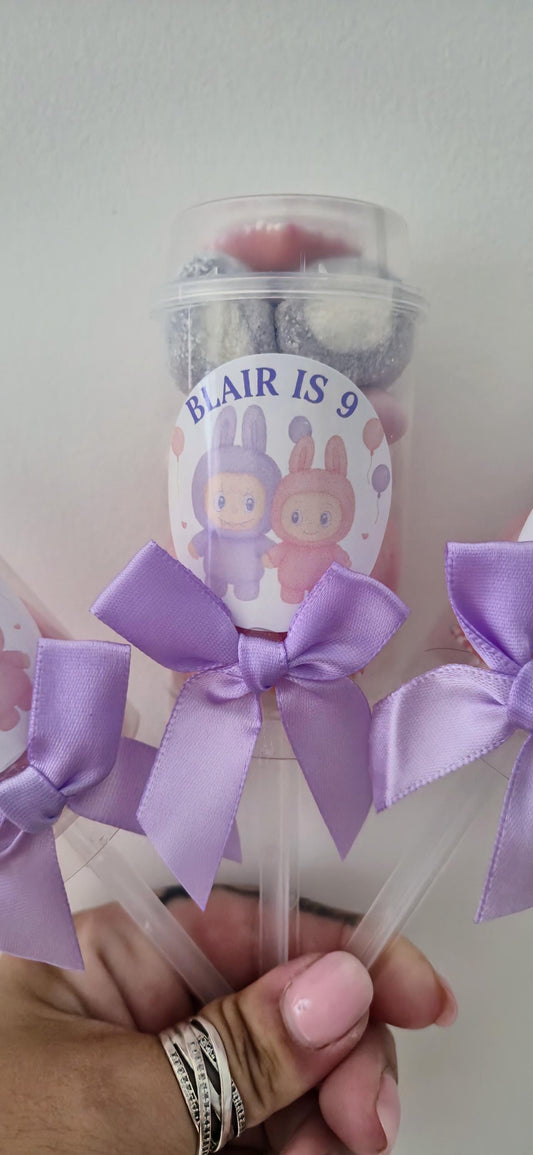 Labubu sweet push pop- Sweets- Party Favours-Labubu inspired - Labubu themed