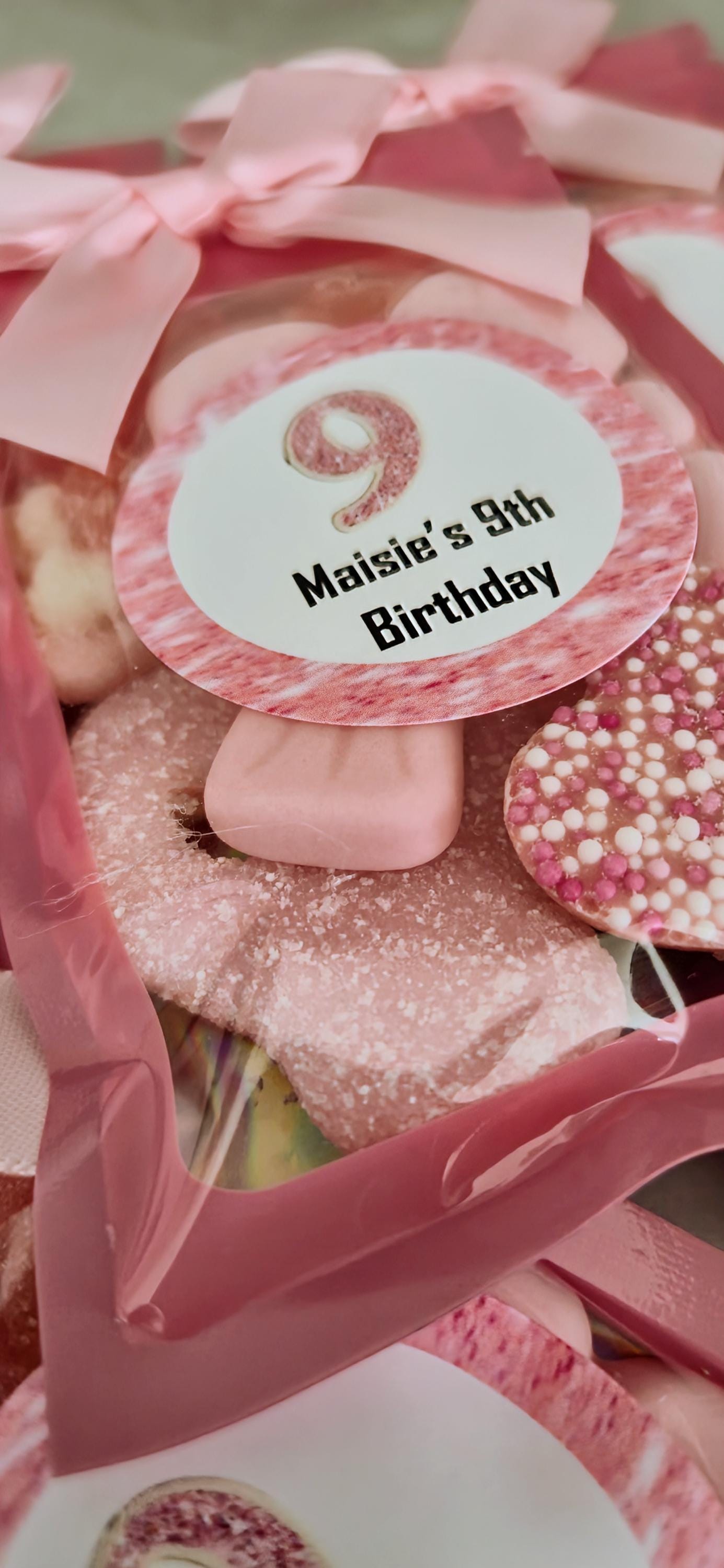Party Favours | Birthdays | Girls Birthday Party | prefilled sweet bags| personalised sweets