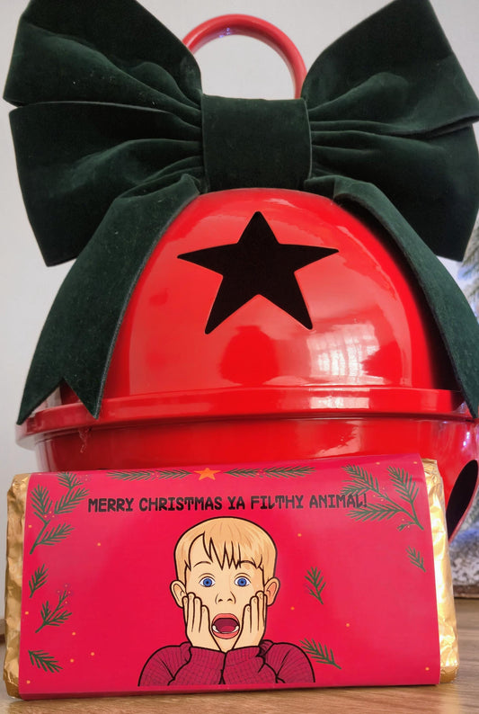 Novelty Christmas Chocolate Bar – Holiday Movie Inspired chocolate Gift"