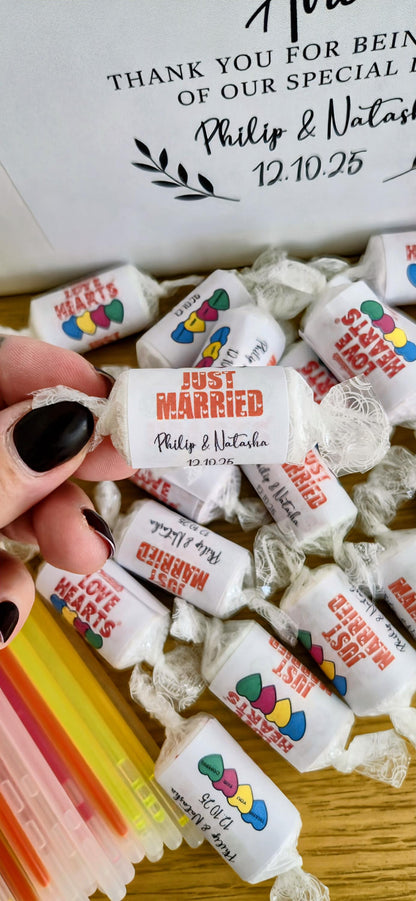 Personalized Children's Wedding Activity Box: Favors, Coloring Book & Sweets