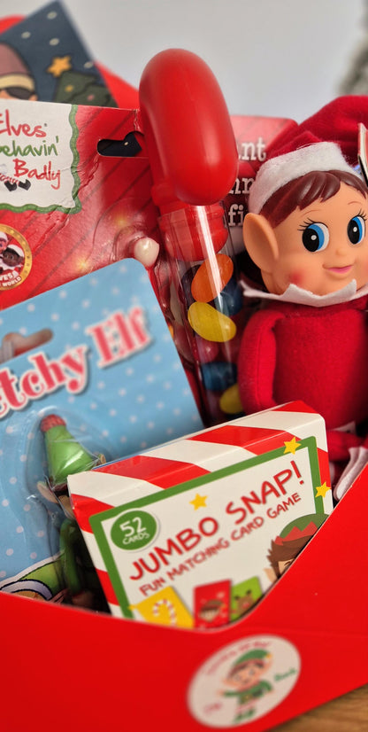 Personalized Elf Mail Gift Set: Surprise Christmas Delivery