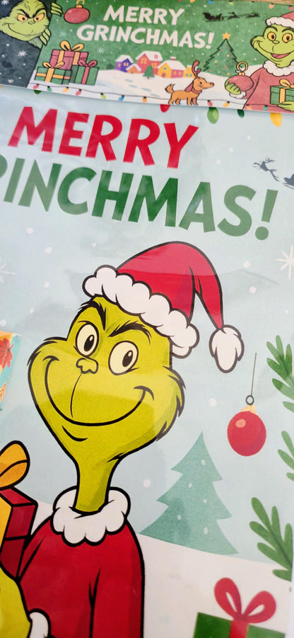 Christmas colouring activity pack - Stocking Filler- Xmas eve box - Grinch-inspired