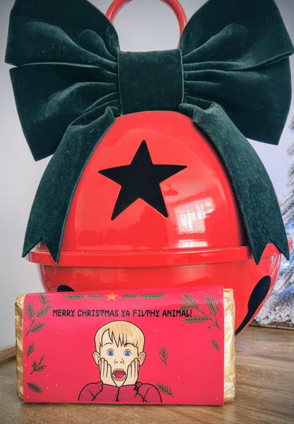 Novelty Christmas Chocolate Bar – Holiday Movie Inspired chocolate Gift"