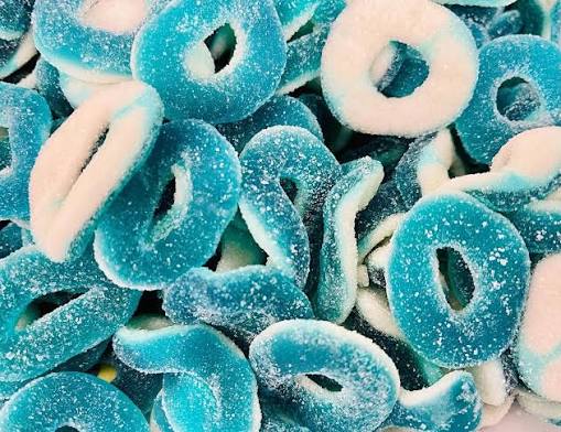 Fizzy Blue Rings