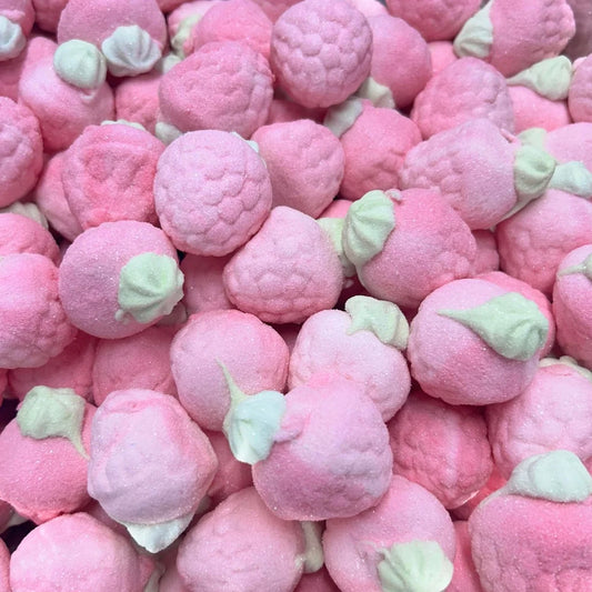 Raspberry Filled Mallows