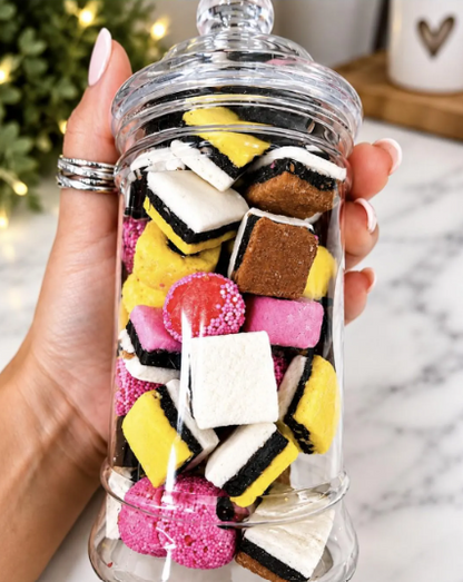 Personalised Liquorice Sweet Jar | Retro Sweet Gift
